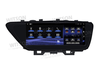 Écran tactile HD WITSON 10,25 pouces pour Lexus ES 300h ES350 2013-2017 LHD, autoradio multimédia GPS, CarPlay sans fil, FM, BT, lecture multimédia