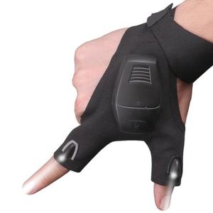 Gants de pêche lumineux à LED en polyester haute transparence pour la pêche nocturne en extérieur, personnalisables, directement de l'usine - Product Image 3