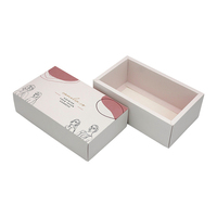 Boîte d'emballage alimentaire en carton blanc personnalisée en gros avec séparateur intérieur