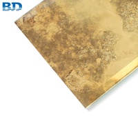 Usine Whosale Mur Décoratif 5mm Épaisseur Carrelage De Cuisine Verre Feuilles De Miroir Antique