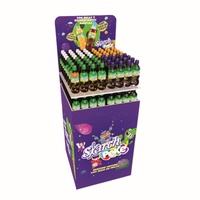Présentoirs pliables écologiques personnalisés en carton ondulé pour produits promotionnels en point de vente