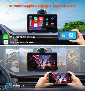 Application UI OEM 7'' sans fil CarPlay & Android <span class=keywords><strong>Auto</strong></span> - Écran tactile portable avec batterie 4000mAh, Mirror Link, commande vocale - Product Image 5