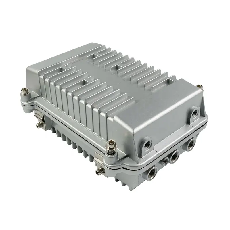 A-012:255*145*90MM Aluminum waterproof amplifier enclosure case Junction CATV Polyester Box