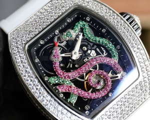 Montre mécanique automatique de style classique unisexe de qualité supérieure fabriquée en usine, mouvement entièrement automatique, acier inoxydable, cristal saphir, aiguilles, 30 bars - Product Image 6