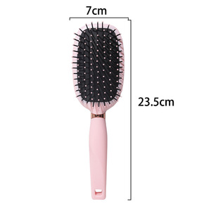 Spazzola per capelli districante <span class=keywords><strong>Set</strong></span> rosa spazzola per capelli spazzola per capelli <span class=keywords><strong>Set</strong></span> di 5 spazzole per capelli ricci per donna - Product Image 4