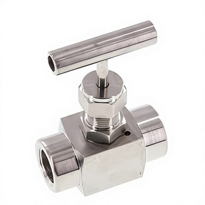 Válvula de Aguja Manual de Alta Presión de 1/2'' (Tamaño TAIWAN) 6000psi con Extremo Roscado SS316/SS339L -20C~200C OEM/ODM - Product Image 1