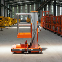 Plateforme élévatrice hydraulique électrique verticale pour une personne, 4-18 m, mobile, à vendre