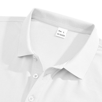 Camiseta Polo Deportiva de Algodón para Hombre, de Lujo, Talla Grande, con Logotipo Bordado e Impreso Personalizado, para Barbería, Salón, Gimnasio