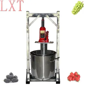 12L 22L 36L Hydraulic Wine Press Machine For Fruit Vegetable Juice Pressing