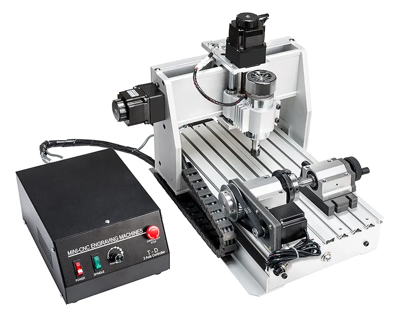 DIY Hobby Mini CNC 3020 CNC router machine 4 Axis For sale