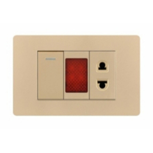 Bán buôn điện phổ 1 Gang 1 Way + Đôi 3 cực ổ cắm tường Thiết bị chuyển mạch điện và ổ cắm - Product Image 6