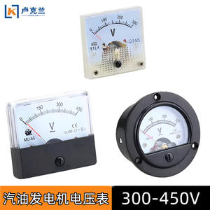 Medidor de Voltaje Circular para Generador Eléctrico de Gasolina Trifásico GX160, Medidor de Voltaje Mecánico con Puntero para Generación de Energía - Product Image 4