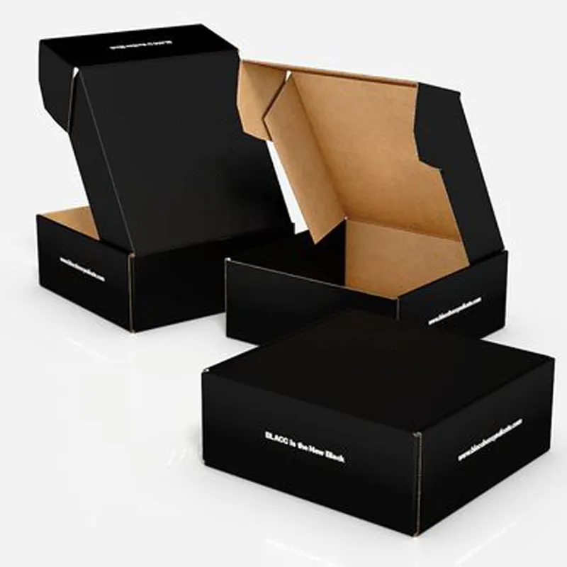 Venda quente Personalizado Design Livre Logotipo ECO Amigável Caixa De Papelão Ondulado Envio Embalagem Caixas Mailer Box