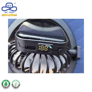 Casquette de sport solaire personnalisée OEM ODM avec ventilateur, tissu en maille respirant rechargeable, casquettes de baseball pour activités de plein air, vêtements de course - Product Image 2