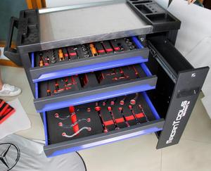 Metal alet depolama dolapları kilitlenebilir kapı ile <span class=keywords><strong>Pegboard</strong></span> ve kanca garaj depo atölyesi - Product Image 2