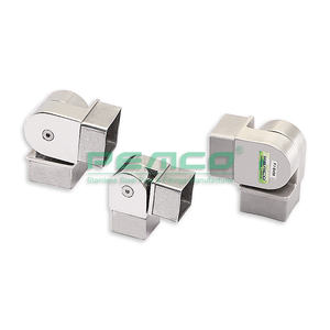 صب عالية الجودة في الأماكن المغلقة درابزين سلم معدني 304 316 الفولاذ المقاوم للصدأ أنبوب قابل للتعديل وصلة أنبوب - Product Image 6