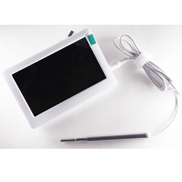 HD Home Care 3.9mm Visual Camera Otoscope, 4.5 Inch LCD Wireless WIFI Ear Cleaning Endoscope & Digital Microscope