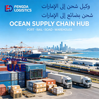 Servicio de Logística de Transporte Marítimo CIF, Empresa de Transporte de Mercancías a Puerto Fujairah de los Emiratos Árabes Unidos, Despacho de Aduanas, Tránsito Rápido