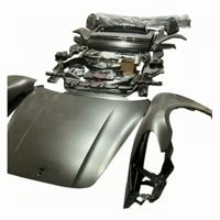 Plug-and-play, untuk Porsche Panamera 970 Upgrade ke Kit Bumper 976, depan, belakang, Lampu Depan, gril; Hasil Pemasangan yang Luar Biasa.