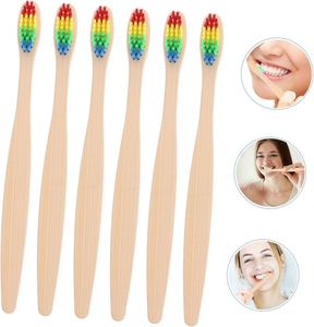 Brosse à dents jetable en gros 100 % biodégradable naturelle avec manche en bois et poils en charbon de bois pour usage domestique - Product Image 3