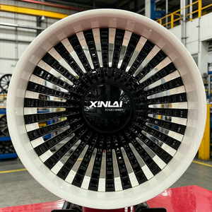 ล้อแม็กซ์ XINLAI แบบฟอร์จ 2 ชิ้น 3 ชิ้น ลายหลายก้าน 5x127 5x114.3 5x120 5x120.65 สำหรับ Chevrolet Benz ขนาด 17 18 20 21 22 24 26 นิ้ว - Product Image 1