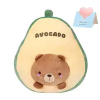 Avocado भालू नरम आलीशान खिलौना पशु तकिया गले मोबाइल फोनों भरवां खिलौने
