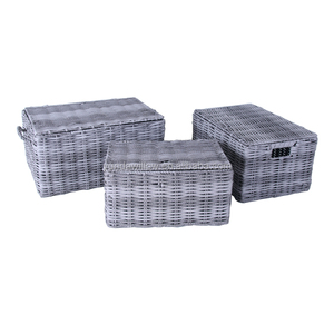 Tuyệt vời Top Grade rỗng chất lượng <span class=keywords><strong>wicker</strong></span> với xử lý cổ điển Dã Ngoại giỏ - Product Image 6