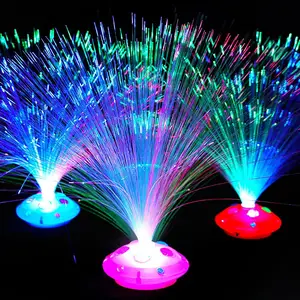 Christmas Decoration Shine In The Dark Kids Toys Colored Led Fiber Optic Light Night Lamp Toy