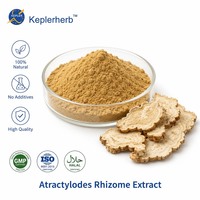 Poudre d'extrait de Rhizoma Atractylodes (Atractylodes Macrocephala Bai Zhu) – Complément Herbal Tonifiant pour la Santé Digestive et la Santé de la Rate