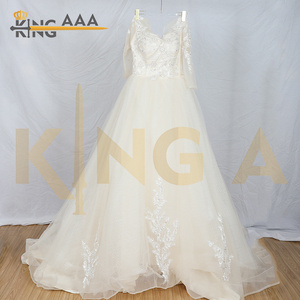 <span class=keywords><strong>Kinga</strong></span> Thương Hiệu Sang Trọng Sử Dụng Phụ Nữ Của Deluxe Wedding Dress Cho Mùa Hè Thứ Hai Tay Quần Áo Với Moq 45Kg - Product Image 5