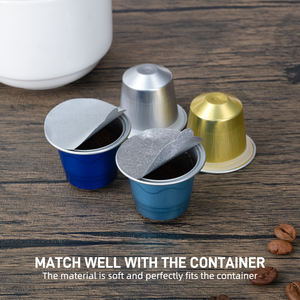 Lámina no autoadhesiva para café expreso, tapa <span class=keywords><strong>de</strong></span> sellado <span class=keywords><strong>de</strong></span> cápsulas <span class=keywords><strong>de</strong></span> café, películas termosellables compatibles con cápsulas Nes Originalline, 37mm, 1 unidad - Product Image 5