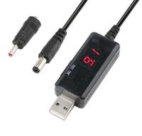 Câble de suralimentation de routeur de banque d'alimentation USB à affichage numérique 9V 12V HD pour alimenter les routeurs, le modem optique et d'autres appareils
