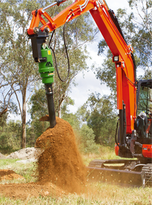 Post Gat <span class=keywords><strong>Backhoe</strong></span> Graafmachine Bevestiging <span class=keywords><strong>Auger</strong></span> Koppel Aarde Boor Hydraulische Aarde Vijzel - Product Image 2