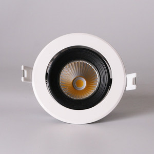 ไฟดาวน์ไลท์แบบฝังปรับได้ ไฟสปอตไลท์ LED ปรับความสว่างได้ ไฟดาวน์ไลท์ LED แบบฝังปรับได้สำหรับใช้ภายในอาคาร - Product Image 4