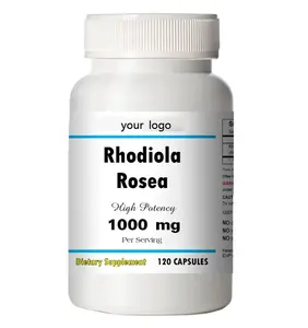 卸売プライベートラベル添加物なしOEM有機Rhodiolaroseaエキス粉末Rhodiolaroseaエキスタブレット/