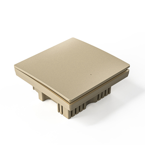工厂3通道智能墙壁开关SS113R金RF433Mhz AC110-240V L/N 10A对，带动力开关，用于发光二极管/灯光控制 - Product Image 5