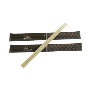 Palillos gemelos únicos de eliminación de bambú natural Palitos de sushi personalizados Hashi - Product Image 2