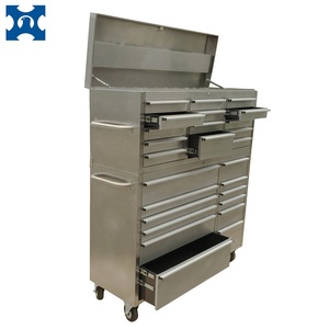 OEM ODM Nhiệm Vụ Nặng Nề Hộp Công Cụ Thép Không Gỉ Công Cụ Ngực Với 22 Ngăn Kéo Con Lăn Tủ Xe Đẩy Công Suất Lớn Tủ - Product Image 2