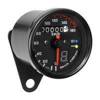 Reparasi lampu Kilometer LED perbaikan, Speedometer elektronik sepeda motor, Odometer lampu indikator roda gigi belok