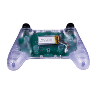 Control Inalámbrico Transparente para Juegos con Turbo y Motor de Vibración para PC, Android, iOS, Teléfono Móvil y TV Box