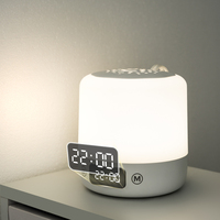 Lampe de chevet LED 9000 mAh avec affichage de l'heure, télécommande, intensité réglable, pour chambre à coucher