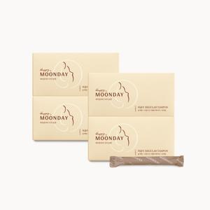 Tampon applicateur régulier Happy Moonday bio offrant une forte absorption et un matériau en coton biologique ultra doux pour une utilisation féminine - Product Image 6