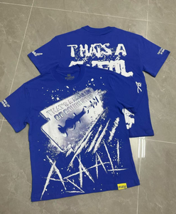 26 Camisetas de manga corta para hombre de algodón 100% de alta calidad con hombros caídos, estampadas con 'THAT'S AWFUL LOT OF COUGH SYRUP', escaneables - Product Image 4
