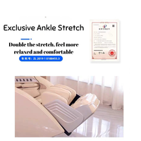 Fauteuil de massage 2026 B09 à double mécanisme 4D, flexible, avec piste SL, pétrissage des mollets, chauffage, étirement thaïlandais et zéro gravité