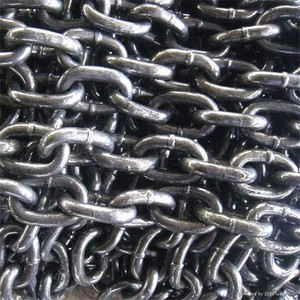 Siyah Kaplamalı 32mm Çelik Alaşımlı Demirsiz Ankraj Zinciri U1-U3 Sınıfı Kaynaklı Yapı GT Marka Bağlama Kullanımı İçin Denizcilik Malzemeleri - Product Image 2