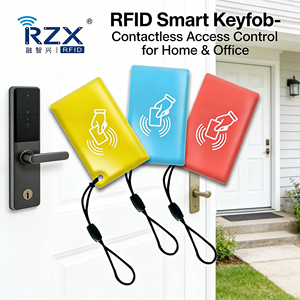 Porte-clés NFC étanche personnalisé 13,56 MHz avec <span class=keywords><strong>carte</strong></span> époxy RFID et puce FM11RF08 pour contrôle d'accès et recharge de moto - Product Image 4
