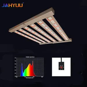 JAHYUUベストセラー製品320W6バーLed水耕植物成長サプリメントライト調光可能フルスペクトルLedグローライト //