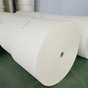 Usine de rouleaux de gobelets en papier rouleau de papier couché PE en gros pour gobelets en papier