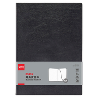 Carnet A4 en cuir personnalisé COMIX avec logo, reliure thermique, 160 pages, impression par sublimation