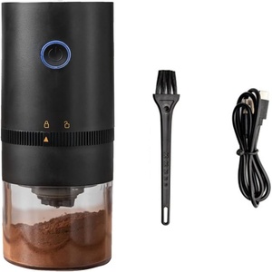 Molinillo de Café Inalámbrico Pequeño, Mini Molinillo de Café Eléctrico Portátil Recargable por USB para Granos de Café - Product Image 1